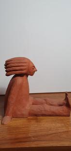 Terracotta beeld., Antiek en Kunst, Ophalen of Verzenden