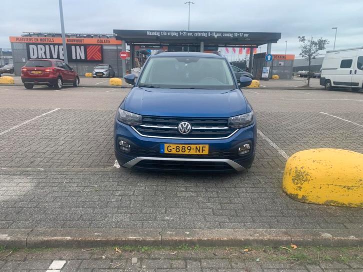 Volkswagen T-Cross 1.0 TSI 95pk 2019 Blauw, Auto's, Volkswagen, Particulier, T-Cross, ABS, Adaptive Cruise Control, Airbags, Airconditioning