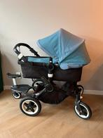 Bugaboo Buffalo met meerijdplankje en veel accessoires, Ophalen, Gebruikt, Bugaboo, Verstelbare duwstang