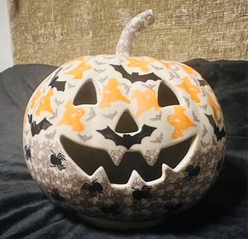 Pools aardewerk keramiek halloween pompoen beschikbaar voor biedingen