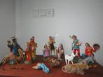 Kerststalfiguren Compleet 21 cm hoog, Ophalen of Verzenden, Gebruikt