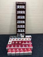 Grote collectie kerstklokken met display, Ophalen, Overige materialen, Wit, B