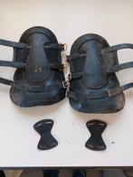 Zeer degelijke leren peesbeschermers met riempjes., Ophalen of Verzenden, Zo goed als nieuw, Overige toepassingen