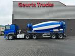 DAF CF 510 6X4 + DE BUF ST2 2-ASSIGE 10M3 CONCRETE MIXER/MIS, Blauw, Overige brandstoffen, Bedrijf, Aanhangers en Opleggers