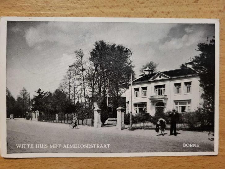 ansicht BORNE Witte Huis (3x), Verzamelen, Ansichtkaarten | Nederland, Overijssel, Ophalen of Verzenden