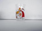 Asterix en Obelix glas Asterix vecht met soldaat, Ophalen of Verzenden, Asterix en Obelix, Zo goed als nieuw, Gebruiksvoorwerp