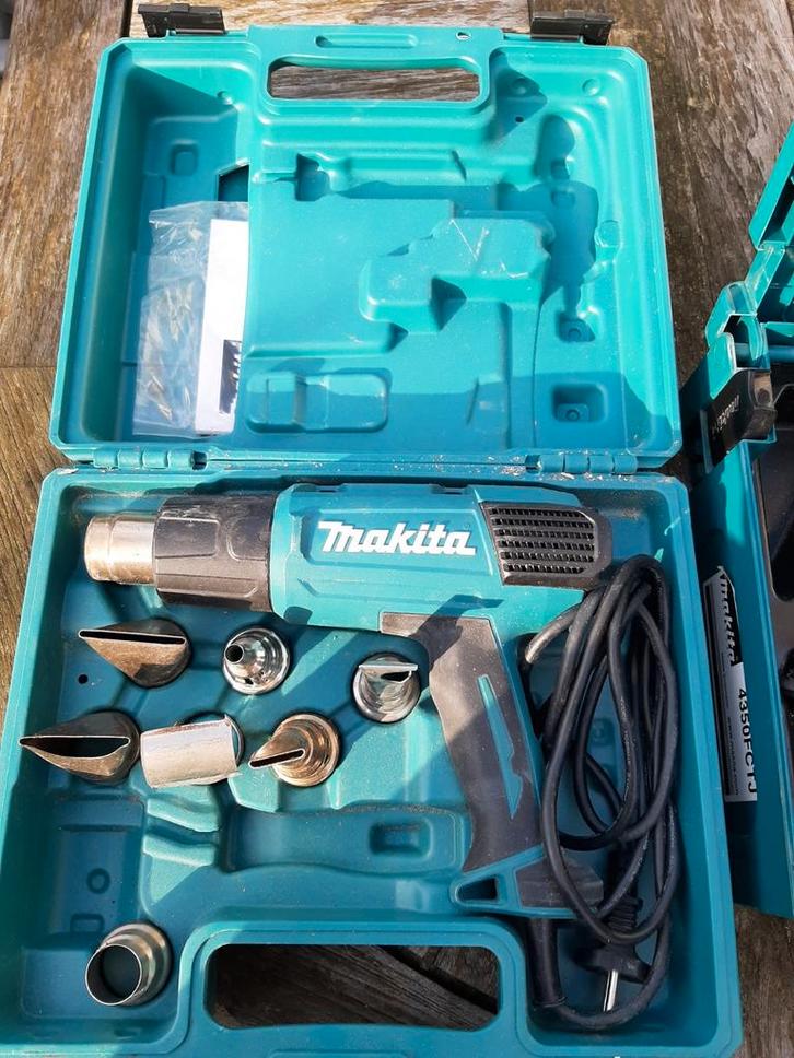 Makita HG6531CK Verfafbrander met Koffer, Doe-het-zelf en Verbouw, Gereedschap | Overige machines, Ophalen of Verzenden