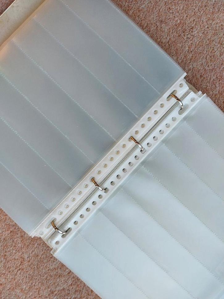 band met insteektassen/insteekhoezen voor negatiefstroken, Audio, Tv en Foto, Fotoalbums en Accessoires, Gebruikt, Fotoalbum-accessoire