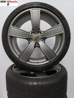 Originele Porsche Cayenne Coupe 22 inch velgen zomerbanden, Gebruikt, 285 mm, Banden en Velgen, Overige maten