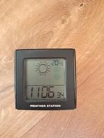 Klokje / weerstation, Ophalen of Verzenden, Zo goed als nieuw, Weerstation