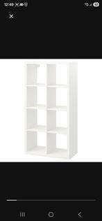 Ikea Kallax kast 8 vakken - gebruikt, Ophalen, Met plank(en), Kunststof, Gebruikt