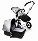 Bugaboo cameleon kinderwagen limited edition metallic zilver, Gebruikt, Bugaboo, Ophalen of Verzenden, Verstelbare duwstang