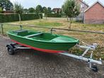 IN NETTE EN GOEDE STAAT BOOT+IZGS TRAILER zie foto's,omschr, Tot 10 pk, Ophalen of Verzenden, Zo goed als nieuw, 3 tot 6 meter