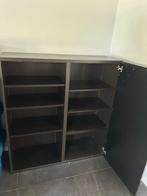 Boekenkast met deur en planken, Huis en Inrichting, Ophalen, Gebruikt, 100 tot 150 cm, 150 tot 200 cm