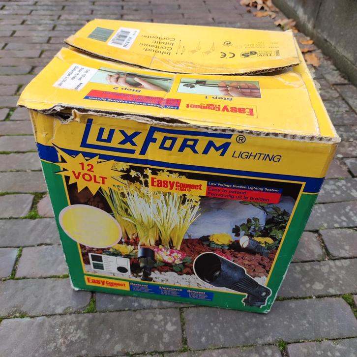 Startersset 2 grondspots LuxForm, Tuin en Terras, Buitenverlichting, Nieuw, Minder dan 50 watt, Netvoeding, Ophalen