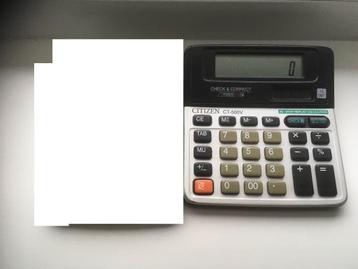 rekenmachine calculator partij diverse (8 stuks) beschikbaar voor biedingen