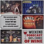 Amstel bier logo reclamebord van metaal wandbord deco, Verzamelen, Ophalen of Verzenden, Nieuw, Reclamebord, Plaat of Schild, Overige merken