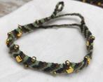 Handkenoopt armbanden met kralen (2 euro per stuk), Overige materialen, Overige kleuren, Verzenden, Nieuw