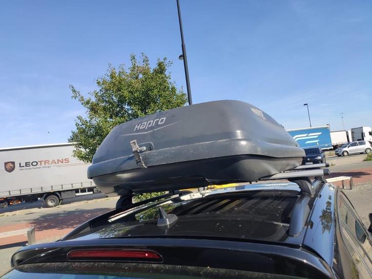 Hapro Carver dakkoffer 4.5 interasit, Auto diversen, Dakkoffers, Zo goed als nieuw, Ophalen of Verzenden