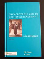 Boek HBO / WO : Encyclopedie van de Rechtswetenschap 1 NIEUW, Ophalen of Verzenden, Nieuw, HBO, P.B. Cliteur, A. Ellian
