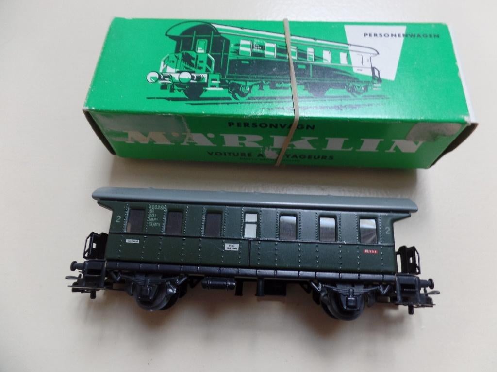 Marklin Donderbus blik 4002, Hobby en Vrije tijd, Modeltreinen | H0, Wisselstroom, Gebruikt, Verzenden, Wagon