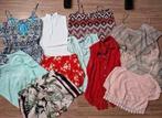 Kledingbundel lente/zomer 10 delig short jumpsuit topje S, Ophalen of Verzenden, Zo goed als nieuw, Maat 36 (S)