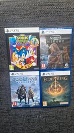 4x PlayStation 5 spellen, Ophalen of Verzenden, Zo goed als nieuw