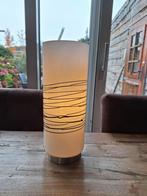 Massive Tafellamp retro-stijl, Huis en Inrichting, Lampen | Vloerlampen, Ophalen of Verzenden, Zo goed als nieuw, Glas, Minder dan 100 cm