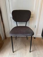 Bruine velours stoel van Lifestyle zgan, Huis en Inrichting, Ophalen, Bruin, Zo goed als nieuw, Eén