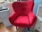 Fauteuil rood Leen Bakker, Huis en Inrichting, Ophalen, Zo goed als nieuw