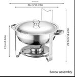 Chafing dish, Ophalen of Verzenden, Nieuw