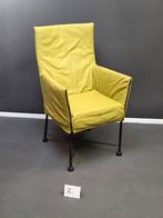 Montis Chaplin 2x rood en 2x appelgroen, Huis en Inrichting, Fauteuils, Ophalen of Verzenden, Zo goed als nieuw, 75 tot 100 cm