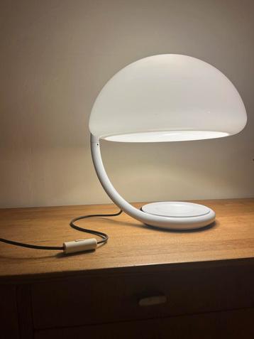 Elio Martinelli Serpente tafellamp - Space Age lamp beschikbaar voor biedingen