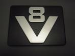 Scania V8 embleem, Ophalen of Verzenden, Nieuw, Scania, Overige Auto-onderdelen