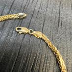 14 karaat gouden armband franco vossenstaart nieuw, Sieraden, Tassen en Uiterlijk, Armbanden, Ophalen of Verzenden, Nieuw, Goud