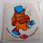 Oude sticker.  MELBA TOAST.  bakkers beschuit MEULEN., Ophalen of Verzenden, Zo goed als nieuw