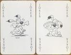 2x JOKER Hondje IDEFIX - Asterix = rugzijde : geel, Verzenden, Zo goed als nieuw, Joker(s)