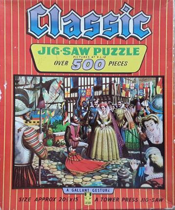 Tower Press oude puzzel. Classic serie. 500 st. Compleet. beschikbaar voor biedingen