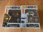 Funko pop star wars concept Boba fett en Chewbacca, Verzamelen, Nieuw, Ophalen of Verzenden