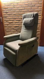 Elektrische sta op stoel, Ophalen, Gebruikt, 75 tot 100 cm, Stof