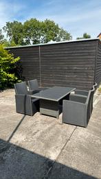 Tuinset loungeset, Ophalen of Verzenden, Gebruikt, Wicker, Stoel