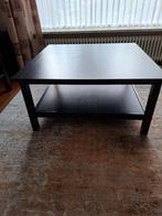 Salontafel Hemnes vierkant van Ikea zwart, Huis en Inrichting, Ophalen, Gebruikt, 50 tot 100 cm, Vierkant