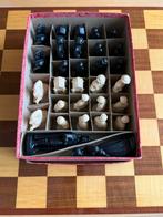 Vintage Schaakspel in Doos, Hobby en Vrije tijd, Gezelschapsspellen | Bordspellen, Een of twee spelers, Ophalen, Gebruikt