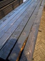 Douglas palen 15x15 cm Zwart geïmpr 400-500 cm €10,- M1, Ophalen, Nieuw, Minder dan 180 cm, Palen