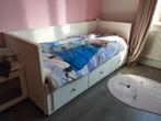 Ikea hemnes bed met lades en uitschuifbaar naar 2 persoons, Kinderen en Baby's, Ophalen of Verzenden, Jongetje of Meisje, Zo goed als nieuw