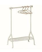 Maileg metal clothes rack for dollhouse good for maileg barb, Kinderen en Baby's, Speelgoed | Poppenhuizen, Ophalen of Verzenden