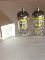 Philips ECC83 (logo Tungsram) NOS Paar - Perfect Gemeten, Ophalen of Verzenden, Buis of Buizen