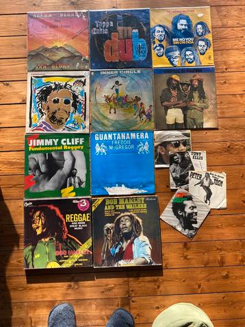 Vintage reggae vinyl lp’s Marley Burning Spear Alpha Blondy beschikbaar voor biedingen