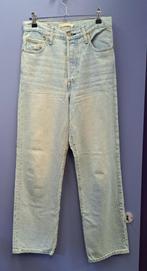 Levi’s Ribcage Straight Ankle jeans maat 26 lichtblauw 49710, Blauw, ., Ophalen of Verzenden, Zo goed als nieuw