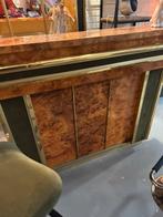 Uniek! Italiaanse design bar met achterkast en krukken!, Ophalen, Zo goed als nieuw